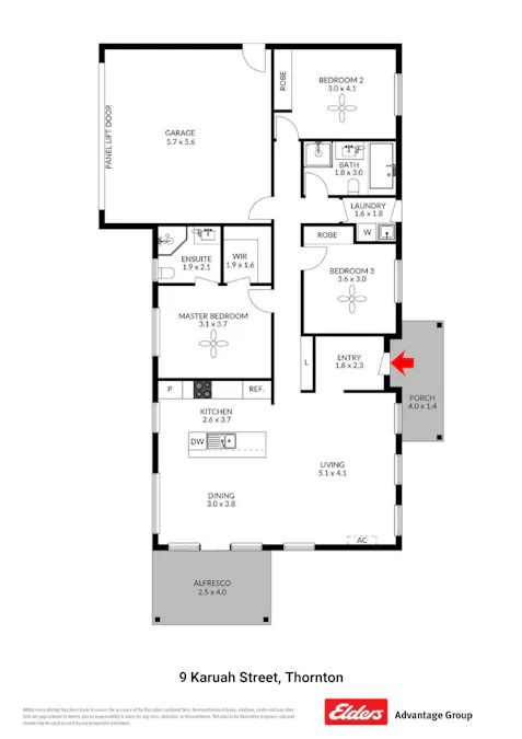 9 Karuah Street, Thornton, NSW, 2322 - Floorplan 1