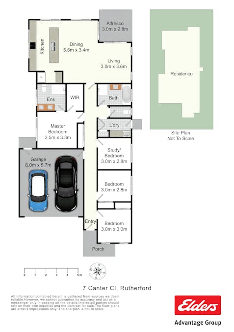 7 Canter Close, Rutherford, NSW, 2320 - Floorplan 1