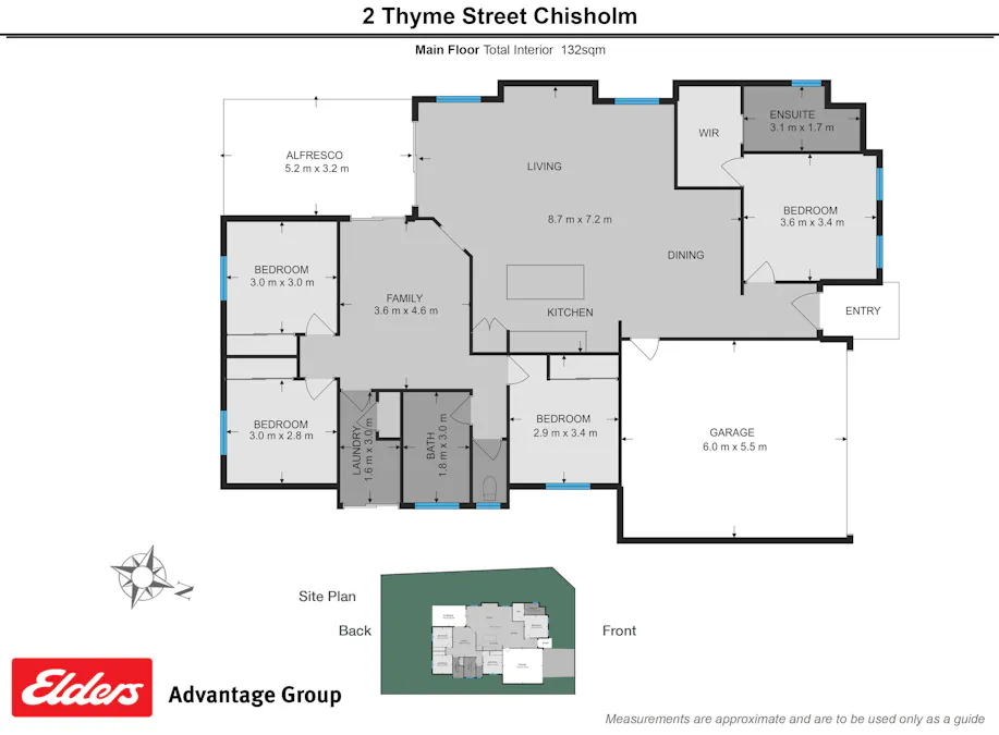 2 Thyme Street, Chisholm, NSW, 2322 - Floorplan 1