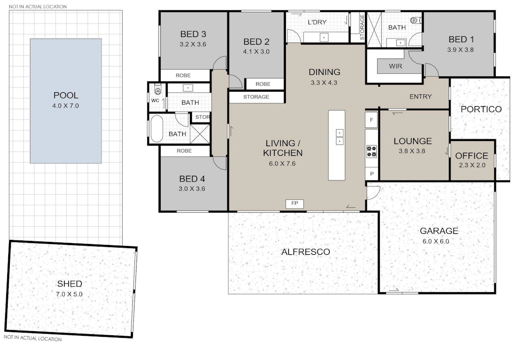 100 Barmedman Avenue, Gobbagombalin, NSW, 2650 - Floorplan 1