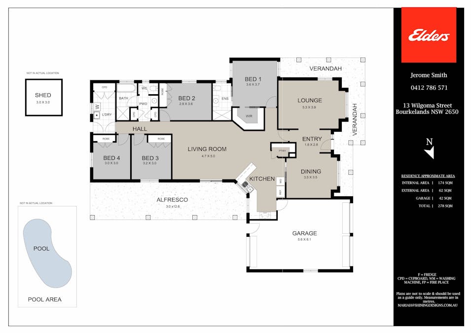 13  Wilgoma Street, Bourkelands, NSW, 2650 - Floorplan 1