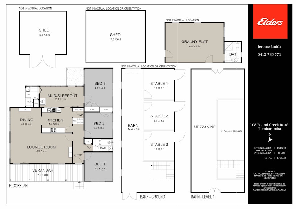 108 Pound Creek Road, Tumbarumba, NSW, 2653 - Floorplan 1