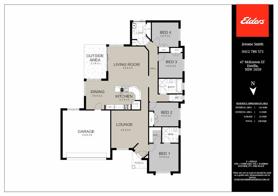 47 McKeown Street, Estella, NSW, 2650 - Floorplan 1
