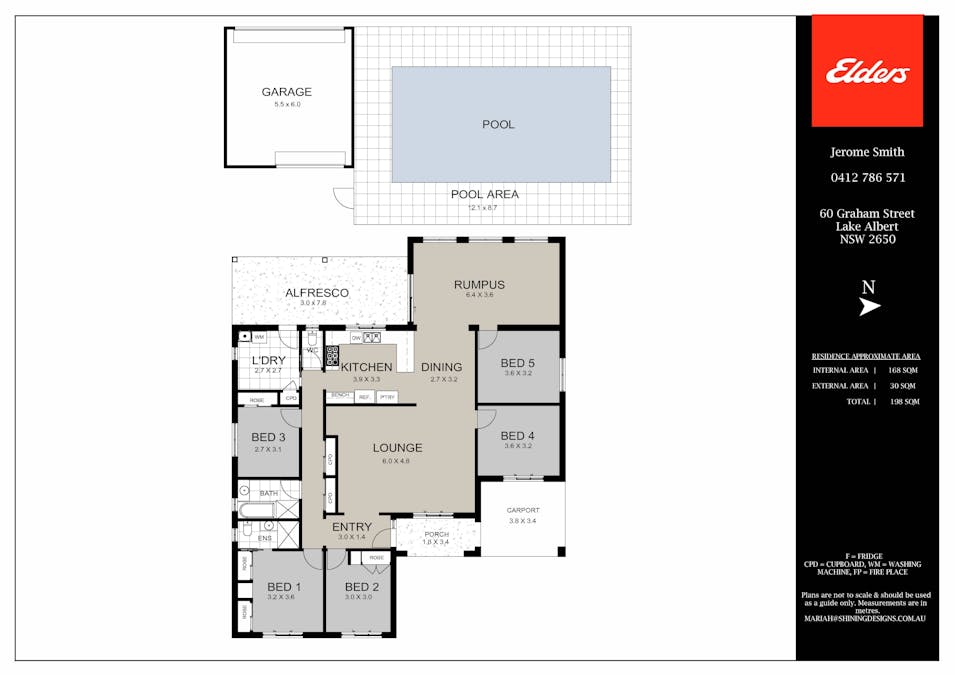60 Graham Street, Lake Albert, NSW, 2650 - Floorplan 1