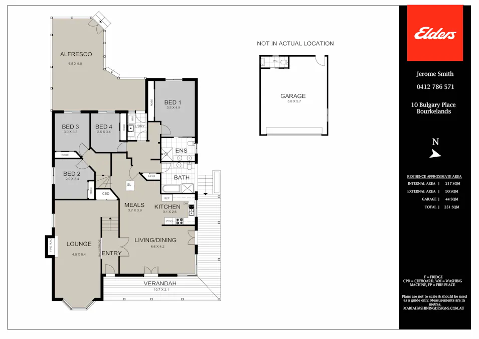 10  Bulgary Place, Bourkelands, NSW, 2650 - Floorplan 1