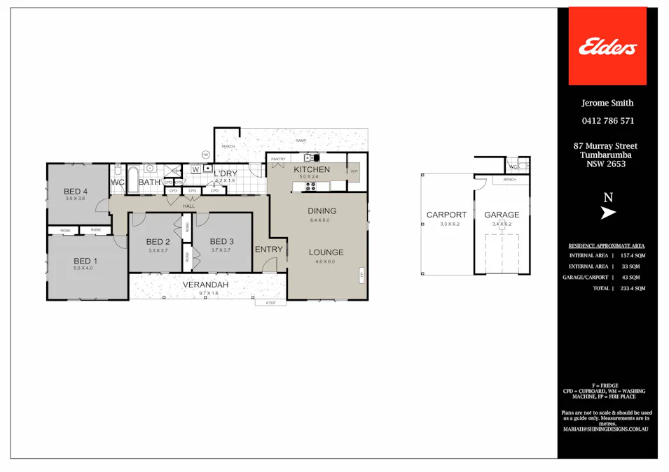 87 Murray Street, Tumbarumba, NSW, 2653 - Floorplan 1