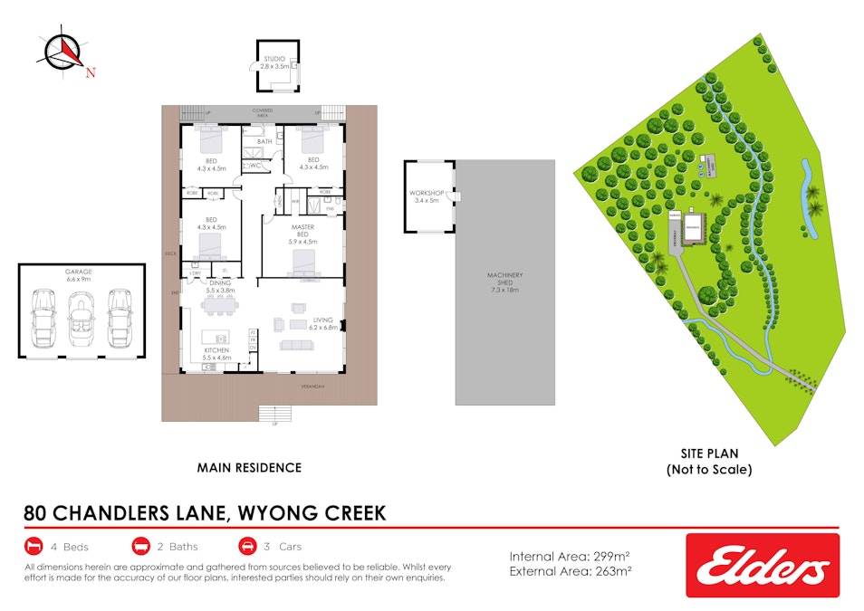 80 Chandlers Lane, Wyong Creek, NSW, 2259 - Floorplan 1