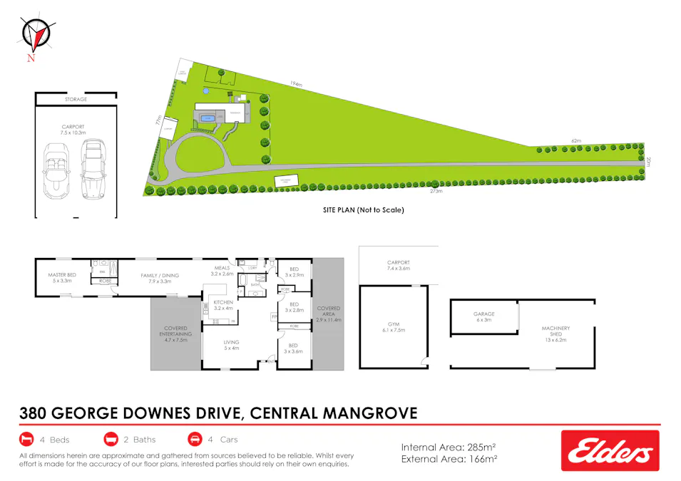 380 George Downes Drive, Central Mangrove, NSW, 2250 - Floorplan 1