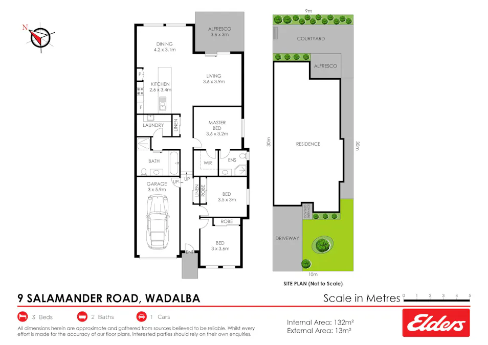 9 Salamander Road, Wadalba, NSW, 2259 - Floorplan 1