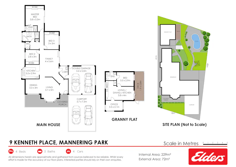 9 Kenneth Place, Mannering Park, NSW, 2259 - Floorplan 1