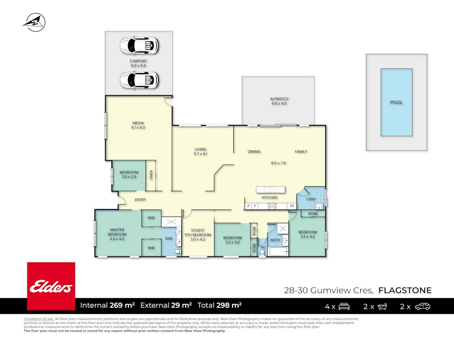 28-30 Gumview Crescent, Flagstone, QLD, 4280 - Floorplan 1