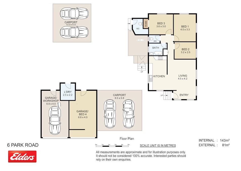 6 Park Road, Slacks Creek, QLD, 4127 - Floorplan 1