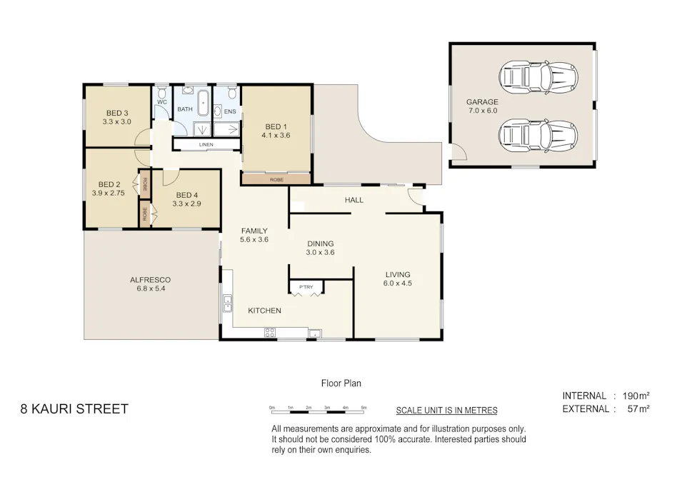 8 Kauri Street, Hillcrest, QLD, 4118 - Floorplan 1