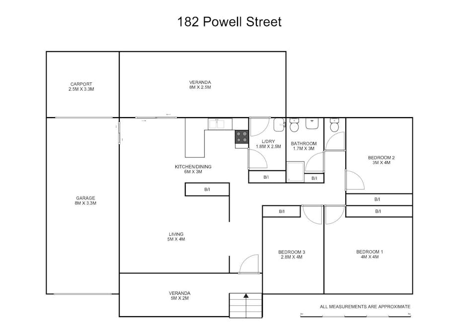 182 Powell Street, Grafton, NSW, 2460 - Floorplan 1