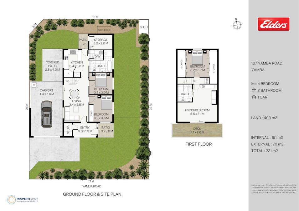167 Yamba Road, Yamba, NSW, 2464 - Floorplan 1