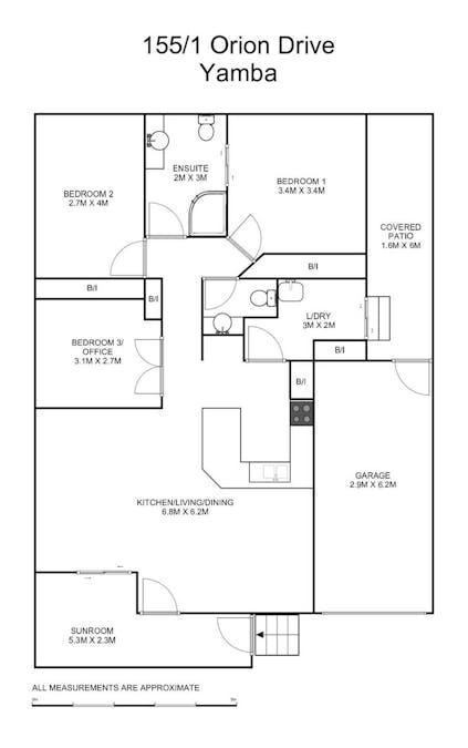 155/1 Orion Drive, Yamba, NSW, 2464 - Floorplan 1