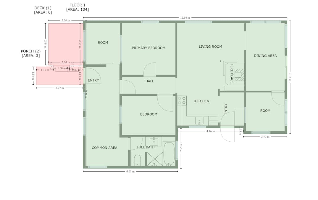 13 Boundary Street, Glenreagh, NSW, 2450 - Floorplan 1