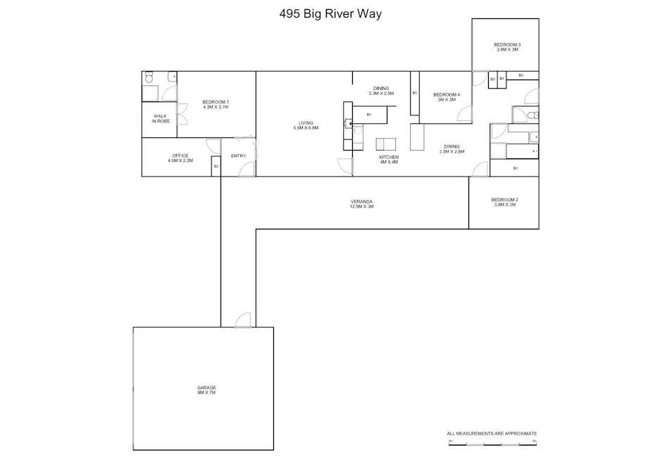 495 Big River Way, Glenugie, NSW, 2460 - Floorplan 1