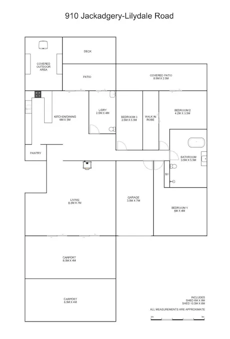 910 Jackadgery-Lilydale Road, Lilydale, NSW, 2460 - Floorplan 1