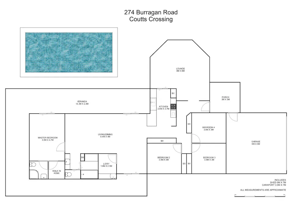 274 Burragan Road, Coutts Crossing, NSW, 2460 - Floorplan 1