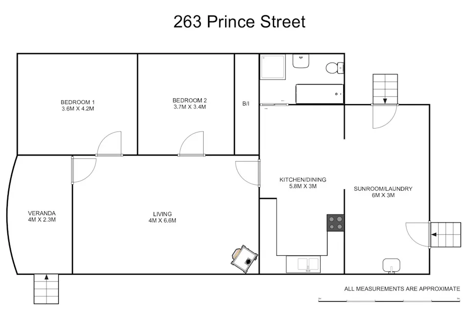 263 Prince Street, Grafton, NSW, 2460 - Floorplan 1