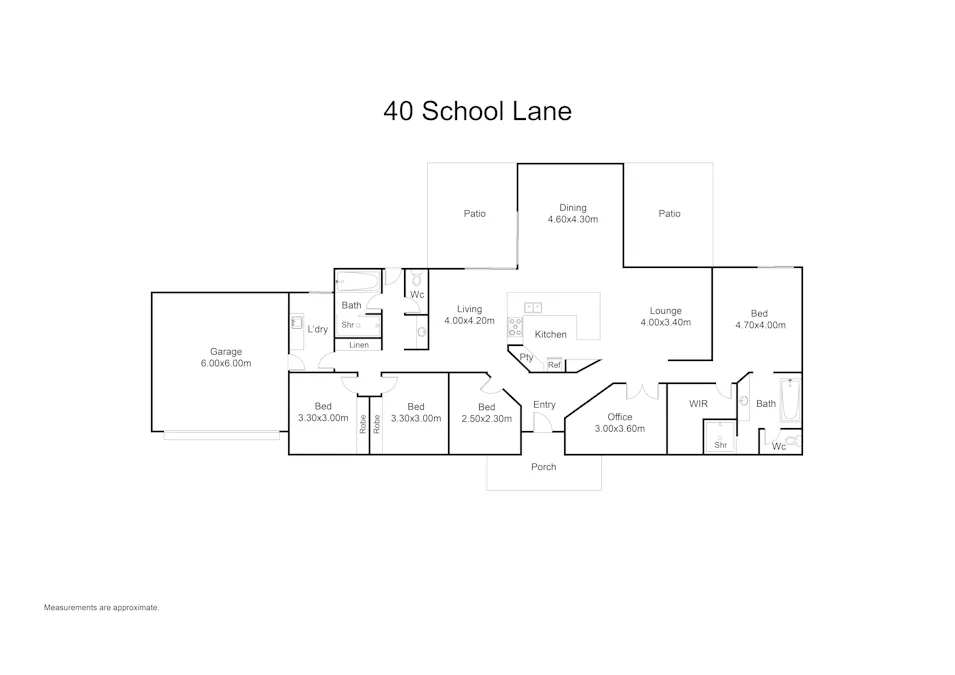 40 School Lane, Braunstone, NSW, 2460 - Floorplan 1