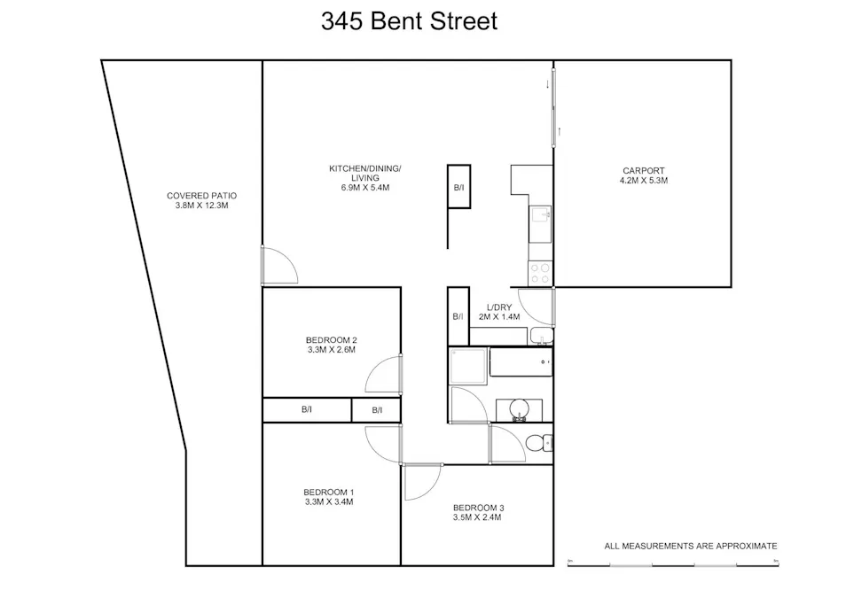 345 Bent Street, South Grafton, NSW, 2460 - Floorplan 1
