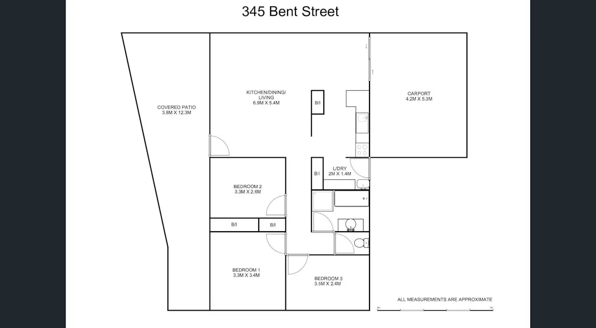 345 Bent Street, South Grafton, NSW, 2460 - Floorplan 1