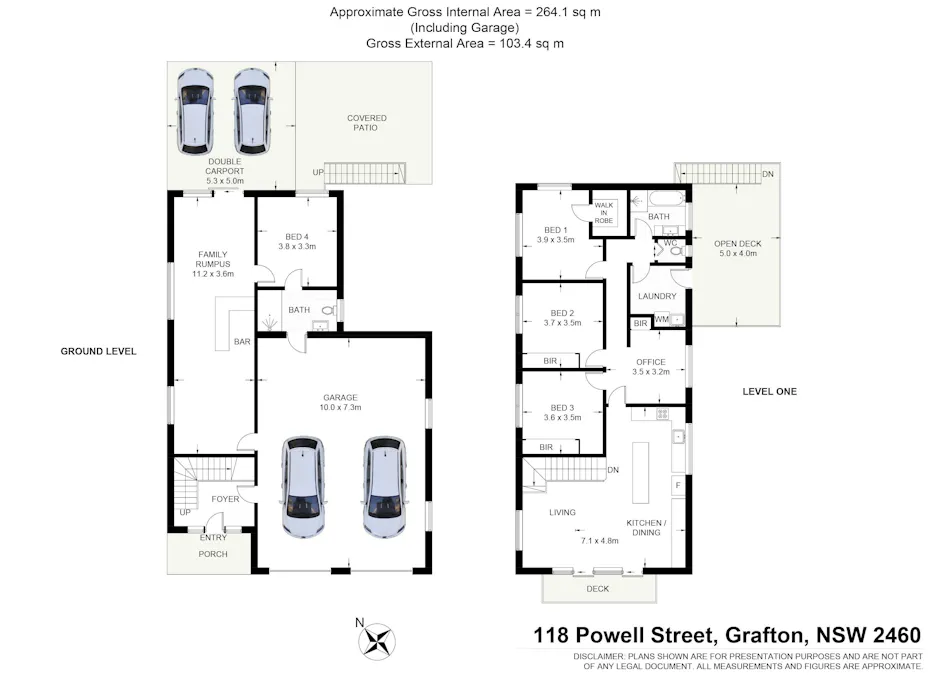 118 Powell Street, Grafton, NSW, 2460 - Floorplan 1