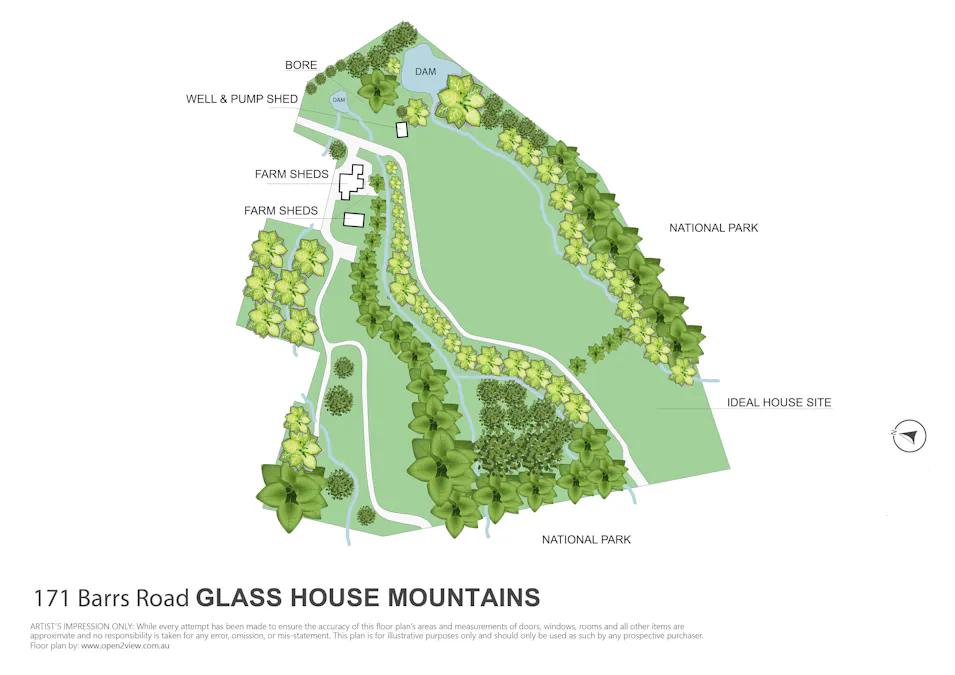 171 Barrs Road, Glass House Mountains, QLD, 4518 - Floorplan 2