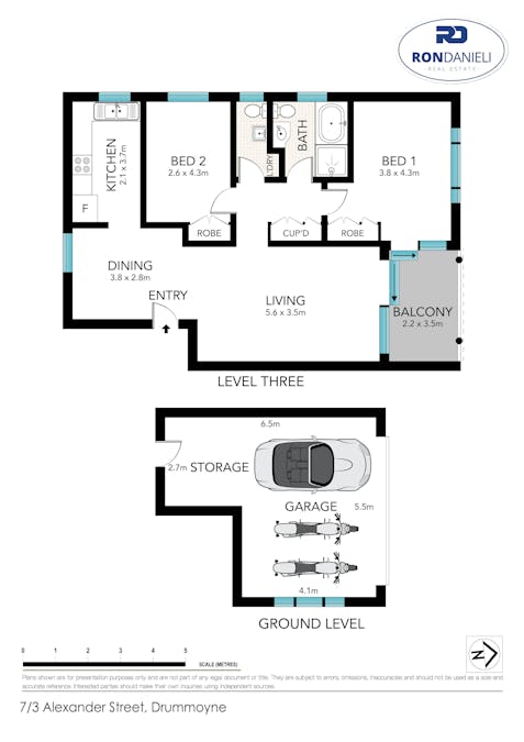 7/3-5 Alexandra Street, Drummoyne, NSW, 2047 - Floorplan 1