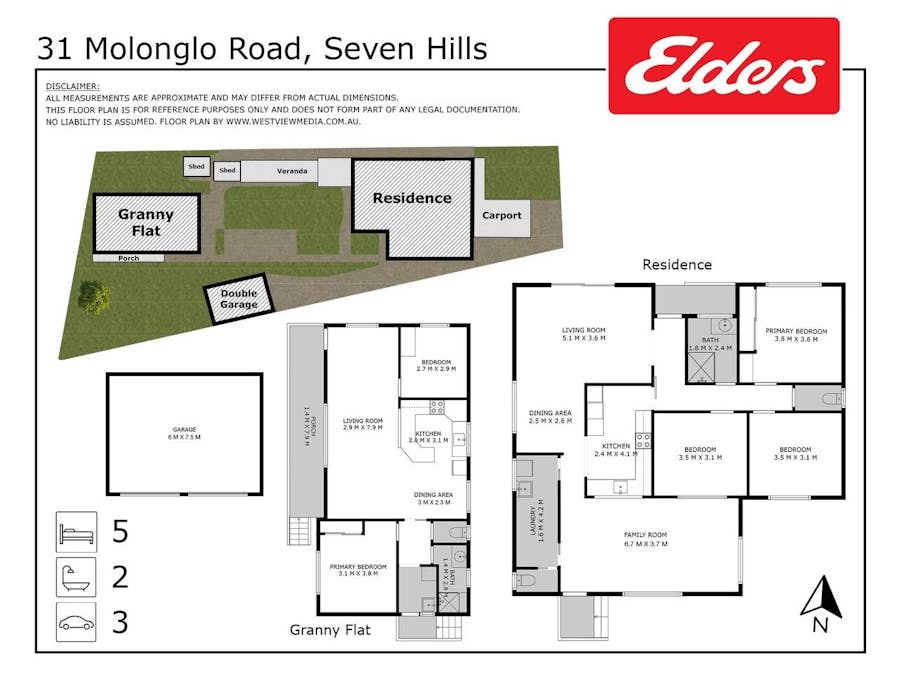 31 Molonglo Road, Seven Hills, NSW, 2147 - Floorplan 1