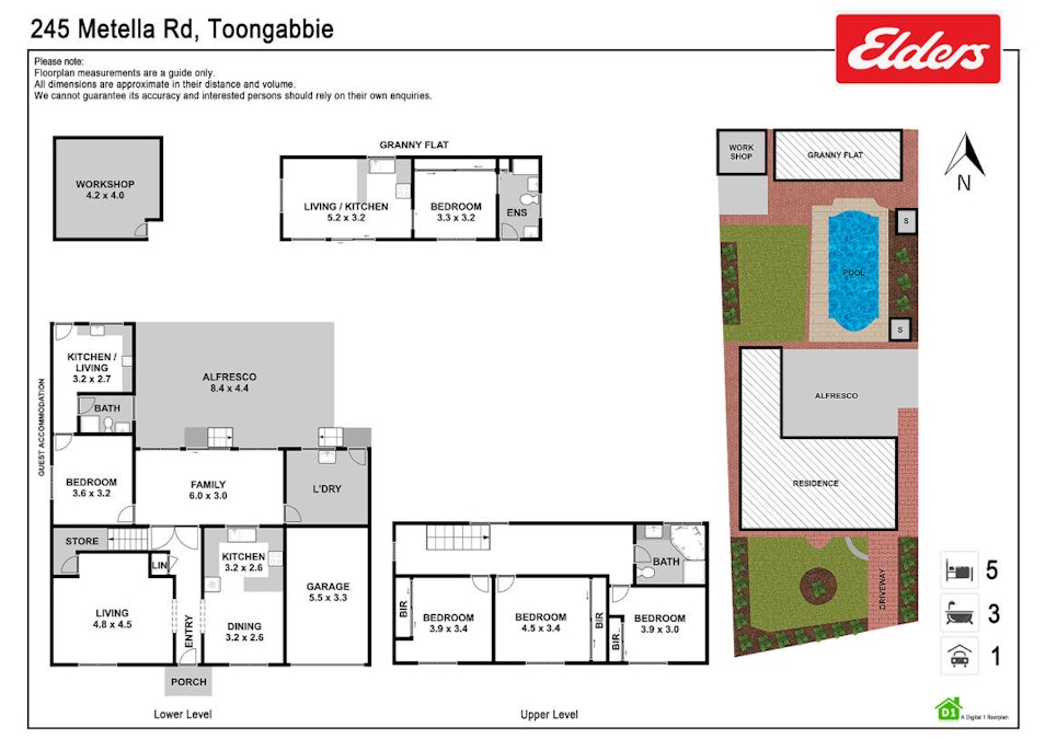 245 & 245A Metella Road, Toongabbie, NSW, 2146 - Floorplan 1