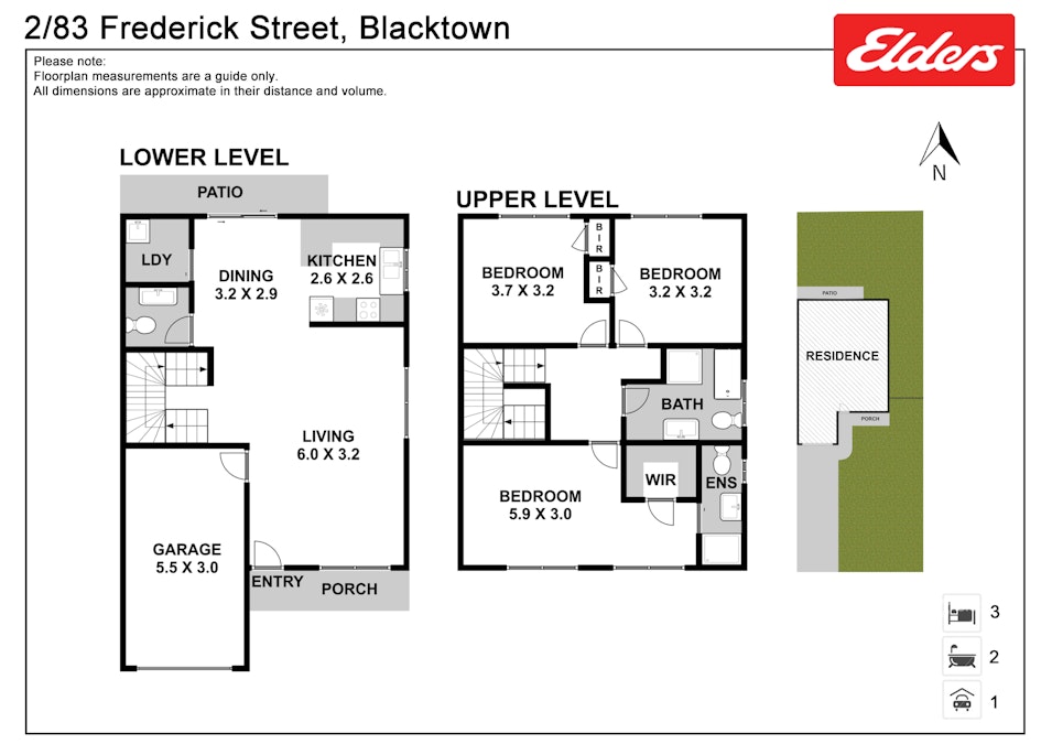 2/83 Frederick Street, Blacktown, NSW, 2148 - Floorplan 1