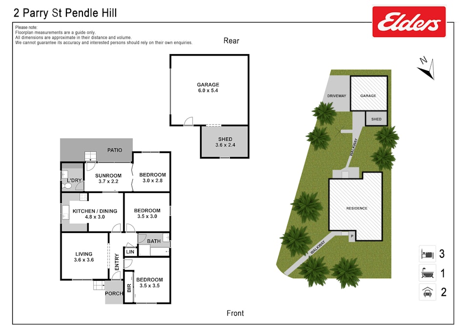 2 Parry Street, Pendle Hill, NSW, 2145 - Floorplan 1