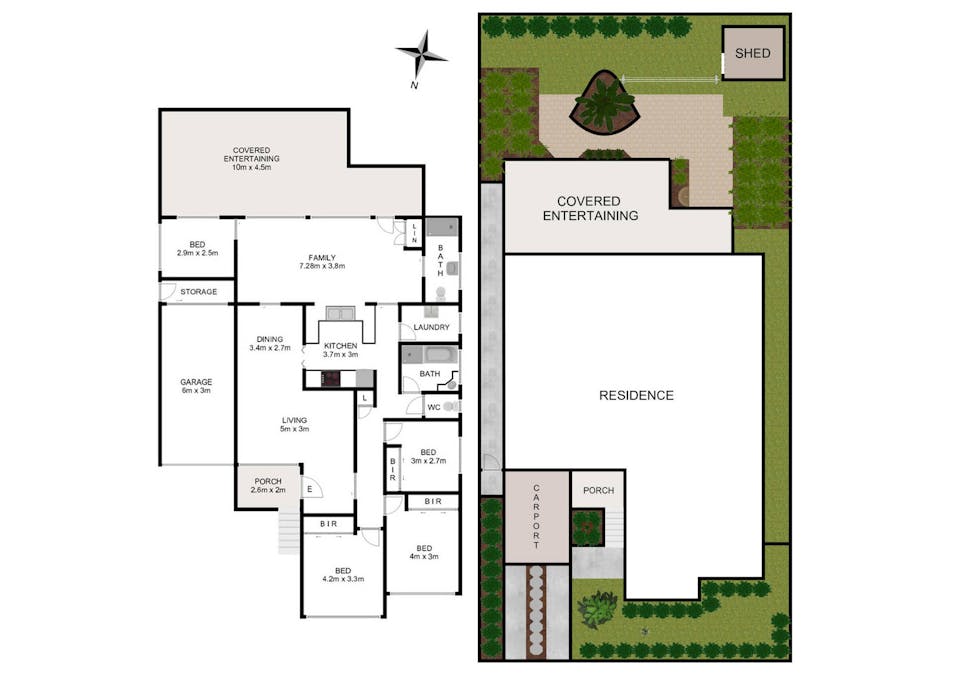 19 Favell Street, Toongabbie, NSW, 2146 - Floorplan 1
