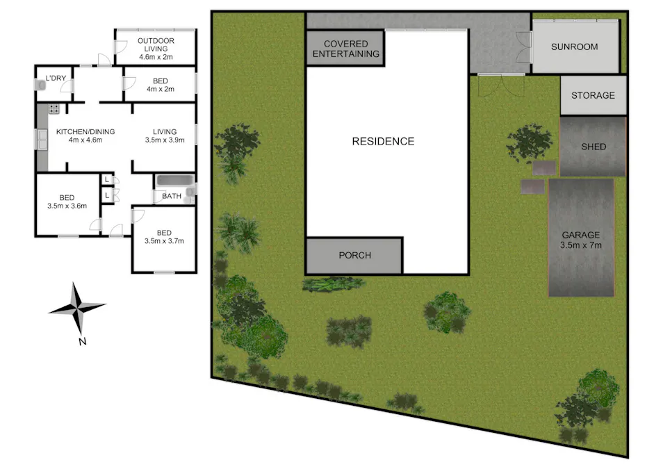 140 Kildare Road, Blacktown, NSW, 2148 - Floorplan 1