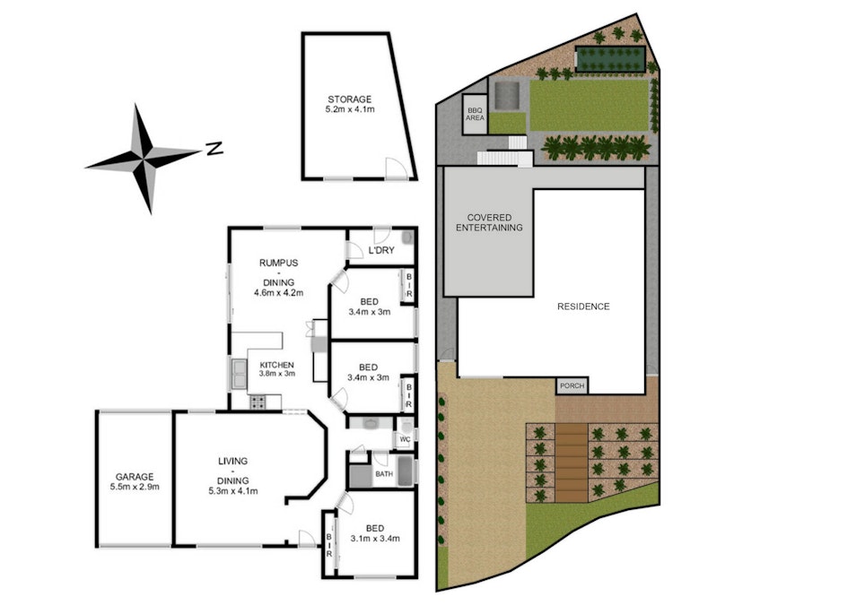 3 Lucan Place, Minchinbury, NSW, 2770 - Floorplan 1