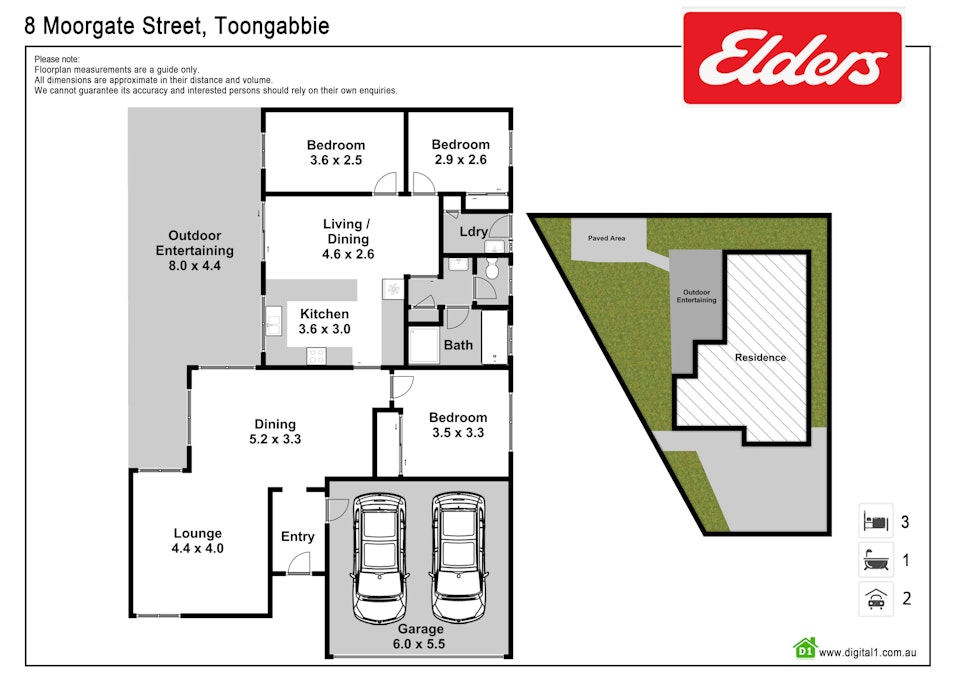 8 Moorgate Street, Toongabbie, NSW, 2146 - Floorplan 1