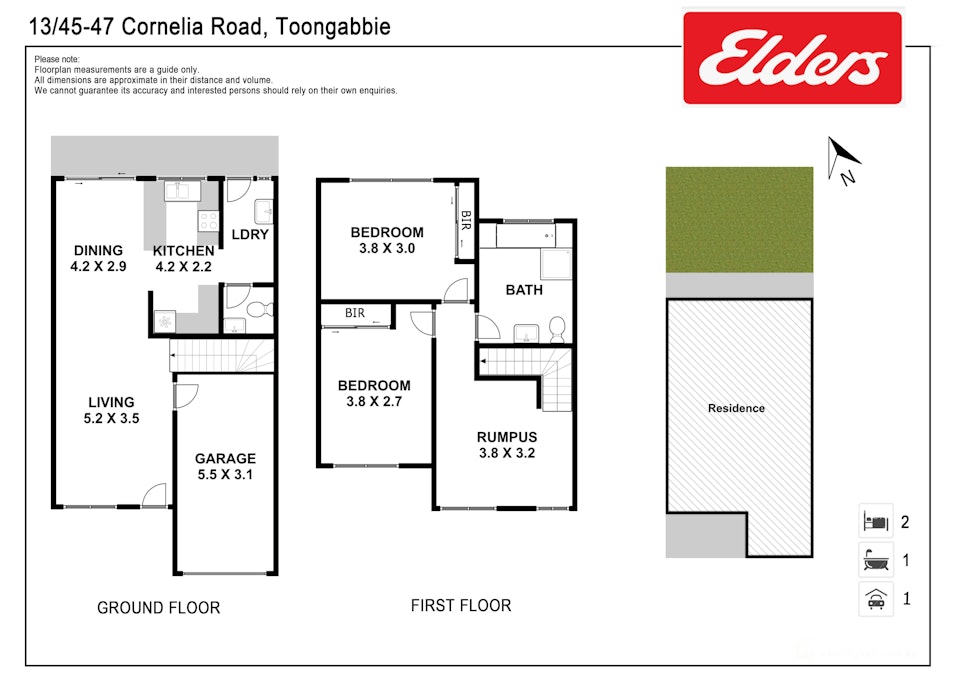 13/45-47 Cornelia Road, Toongabbie, NSW, 2146 - Floorplan 1