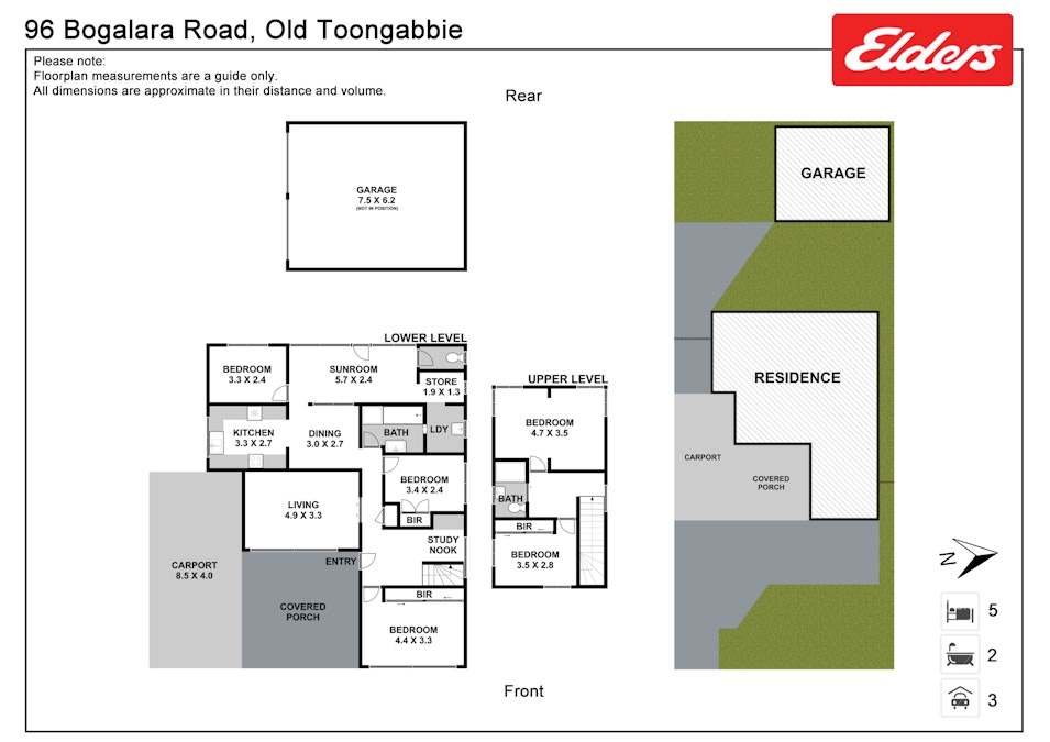 96 Bogalara Road, Old Toongabbie, NSW, 2146 - Floorplan 1