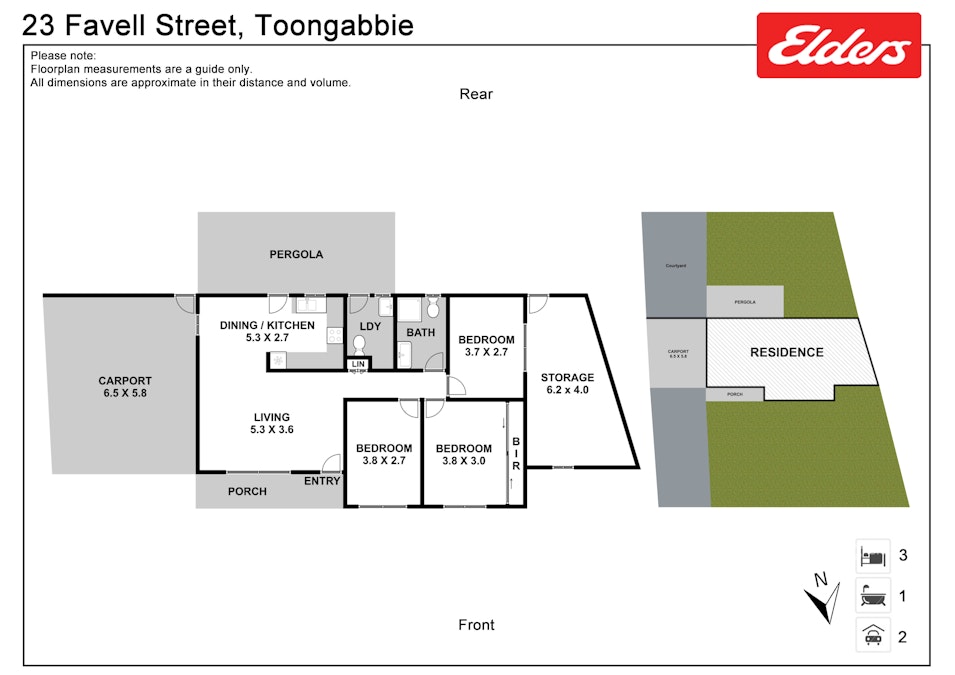 23 Favell Street, Toongabbie, NSW, 2146 - Floorplan 1