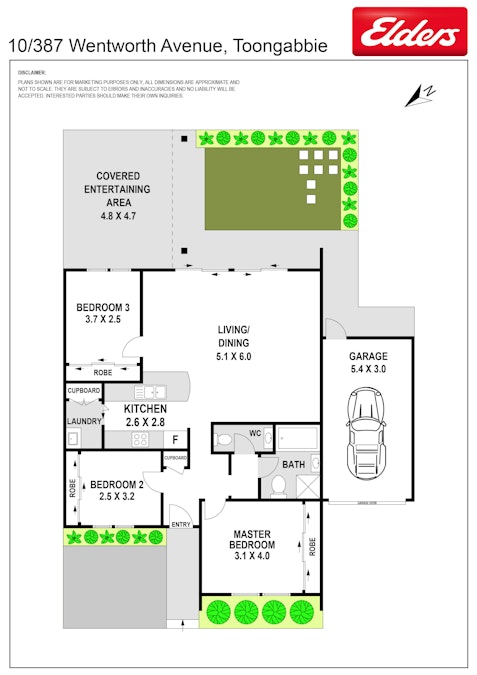 10/387 Wentworth Avenue, Toongabbie, NSW, 2146 - Floorplan 1