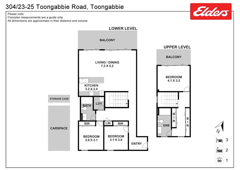 304/23-25 Toongabbie Road, Toongabbie, NSW, 2146 - Floorplan 1
