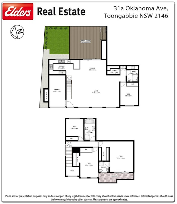 31A Oklahoma Avenue, Toongabbie, NSW, 2146 - Floorplan 1