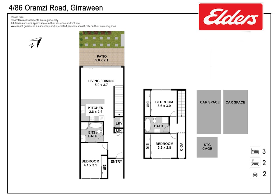 4/86 Oramzi Road, Girraween, NSW, 2145 - Floorplan 1