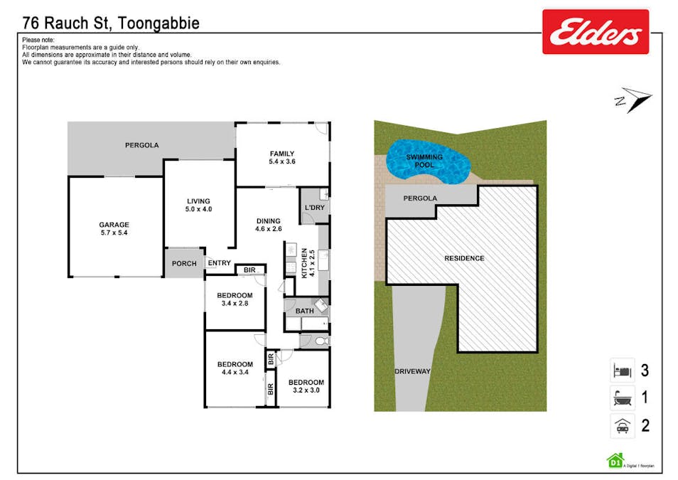 76 Rausch Street, Toongabbie, NSW, 2146 - Floorplan 1