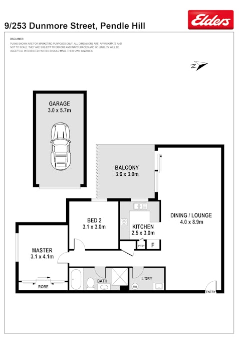 9/253-255 Dunmore Street, Pendle Hill, NSW, 2145 - Floorplan 1