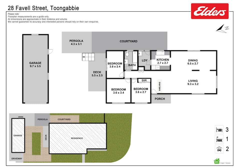 28 Favell Street, Toongabbie, NSW, 2146 - Floorplan 1