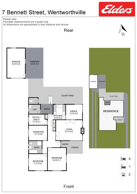 7 Bennett Street, Wentworthville, NSW, 2145 - Floorplan 1